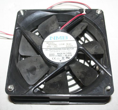 Nmb flowmax 24vdc 0.22a dc brushless fan motor 4710nl-05w-b40 for sale