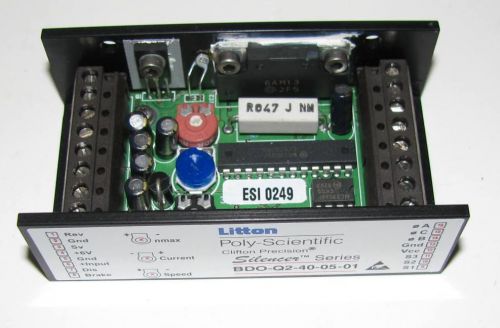 Litton Poly-Scientific Silencer 2-Quadrant Speed Controller BDO-Q2-40-05-01