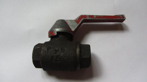 Vintage cast-iron ball valve G1/2&#034; made in USSR