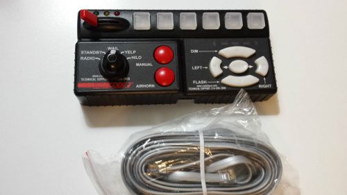Code 3 / pse - 3997rls light and siren control head w/ cable - new old stock for sale