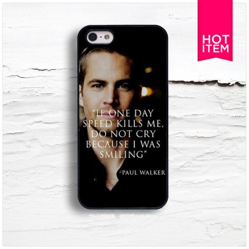Fast and Furious 7 Toretto Quotes Design For iPhone 4 4S 5 5S 5C 6 6 plus Case