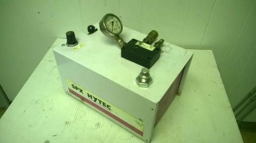 SPX HYTEC OTC Air Over Hydraulic Pump MODEL G 4475 PSI