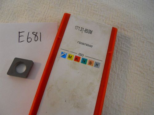 10 NEW SANDVIK 171.31-850M CARBIDE INSERTS. SEATS. {E681}