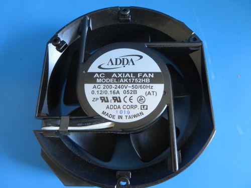 Adda ak1752hb-at ac axial fan 200-240v~50/60hz 0.12/0.16a - box of 11 for sale