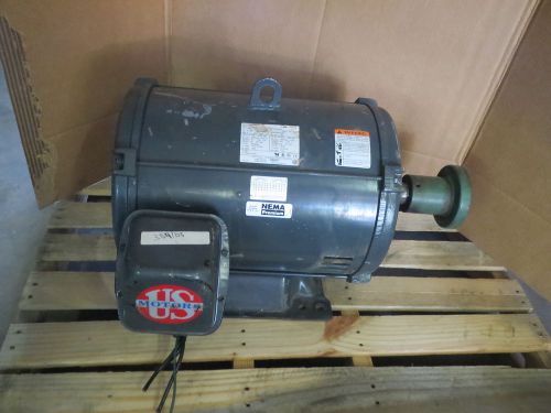 US 50 HP MOTOR 3565 RPM, 208-230/460 VOLT, 3 PHASE, FRAME 324TS (USED)