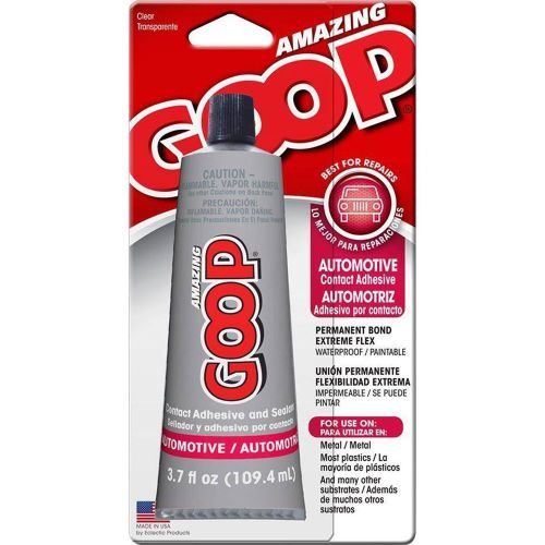 Eclectic products amazing goop automotive contact adhesive - 3.7 ounces, 2 pack for sale