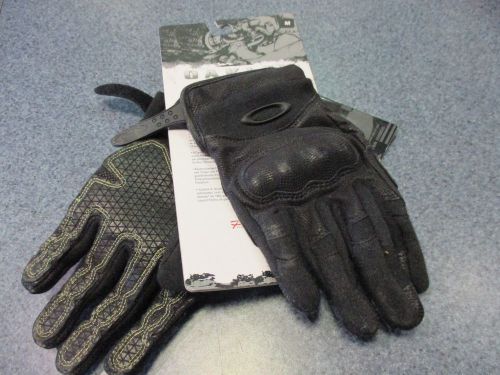 Oakley: fr fast rope glove, black, size m for sale