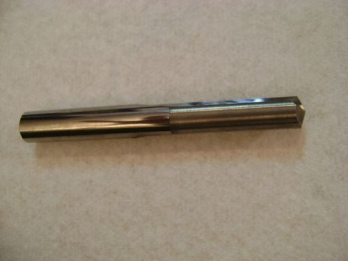 13/32&#034; Solid Carbide Straight Flute Drill, SGS SER 106 C, 1.9&#034; Flute, 3.4&#034; OAL