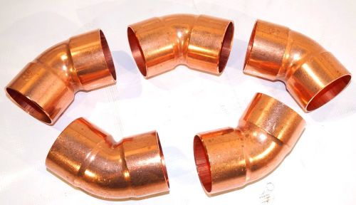 New mueller w03063 2-1/2&#034; x 2-5/8&#034; c x c 45 degree elbow box of 5 p/n: w03063 for sale