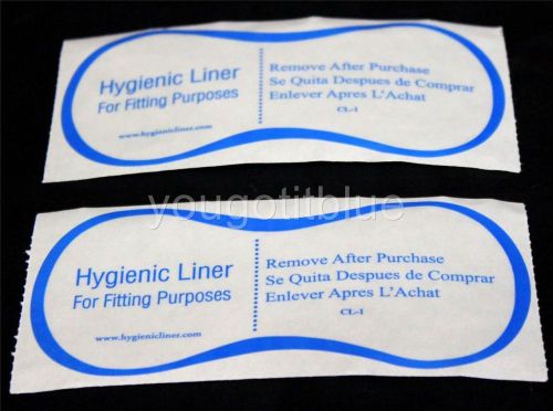 Lot 250 Clear Hygienic Hygenic Liners Swimsuit Protective Adhesive Strips New