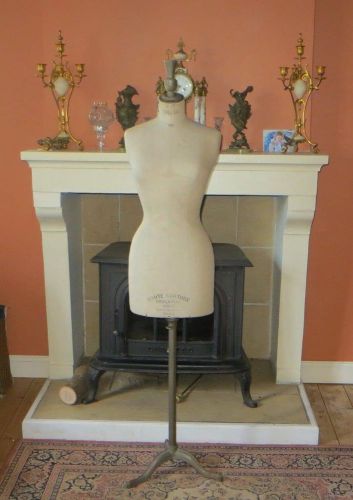 FRENCH HAUTE COUTURE STOCKMAN SIEGEL PARIS MANNEQUIN 22 INCH WAIST