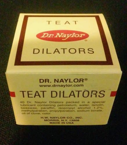 Dr. Naylor&#039;s Teat Dilators, 40/box (sc-362104)