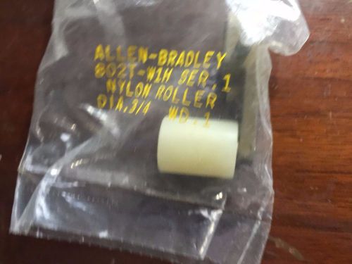 Allen-Bradley 802T-W1H Nylon Roller New