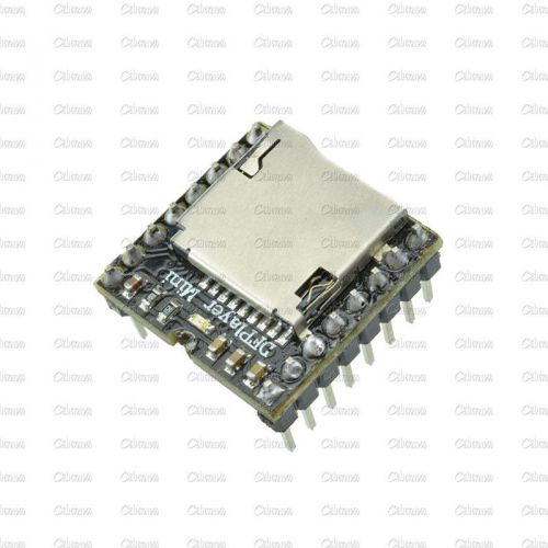 By8001-16p u disk tf card mp3 voice module dfplay min amplifier board for sale