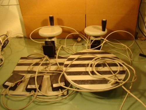 REMOTE WHEEL CONTROLS ,TURNTABLE AND 3 FOOT PEDALS