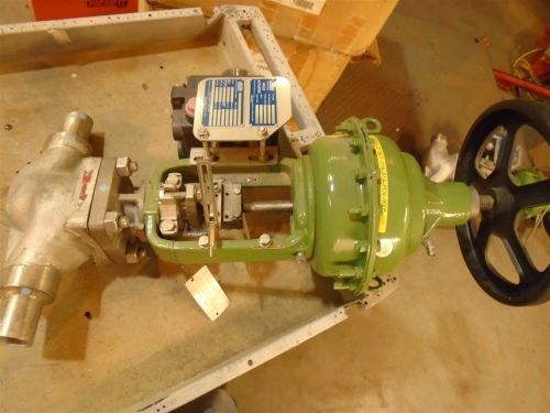 CCI 840G 1-1/2&#034; CAGE GUIDED CONTROL VALVE, ACTUATED, USED