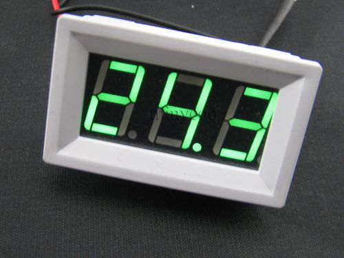 green led 0-999°C temperature thermocouple thermometers temp panel meter display