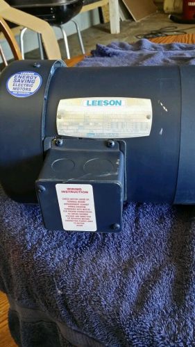 LEESON C6T17FC2G AC MOTOR HP 1/0.75 PH 3 RPM 1725  110048.00