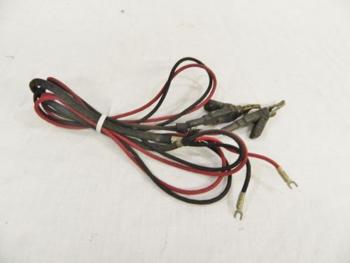 Test Set Wires Red and Black with Piercing Alligator Clips
