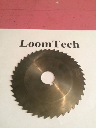 Used Milling Cutter Slitting Saw 5 X 1/16 X 1 HSS Simmonds
