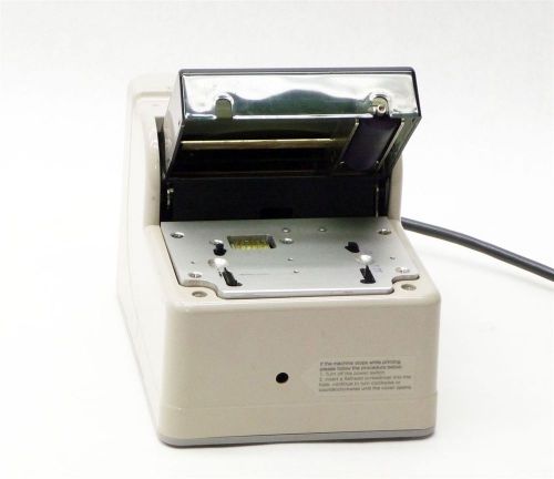 JANOME H-710 ELECTRIC IMPRINTER ADDRESSOGRAPH ID CREDIT CARD IMPRINTER EMBOSSER
