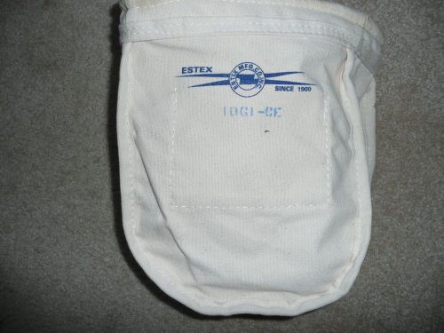 Estex industrial tool pouch  8x10x 2&#034; opening at top - never used! for sale