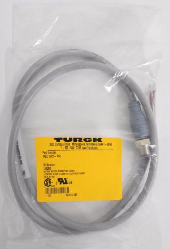 Turck RSC 572-1M U0303 DeviceNet EuroFast Cordset Male 5-pin 1m