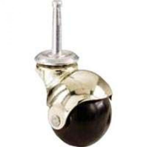 Cstr Ball Hdd 80Lb Stem Blk Shepherd Hardware Stem Casters 9354 Black