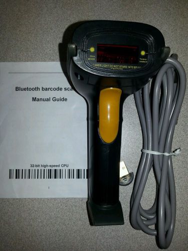 Rechargeable bluetooth barcode scanner handheld laser code reader pos wireless for sale