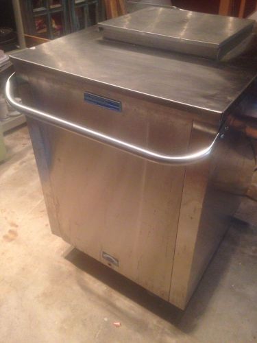 Commercial stainless steel mobile ice bin cart for sale