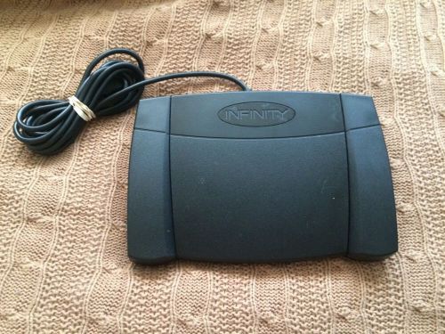 INFINITY IN-USB-2 FOOT CONTROL PEDAL FOR TRANSCRIPTION/DICATATION