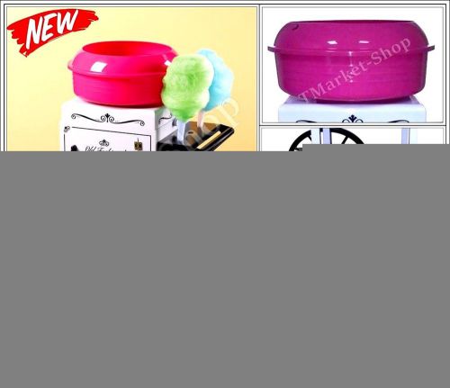 Top quality commercial cotton candy cart spins sugar floss nostalgia electrics for sale