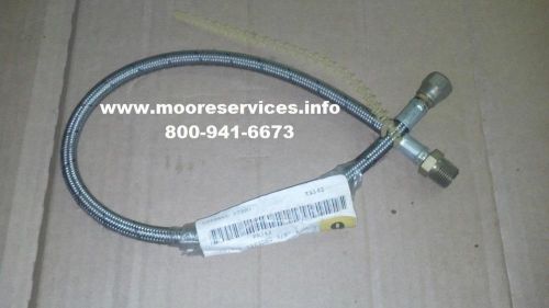 PR342 cissell kinzer hose braided stainless 3/8 x 26 press parts steam