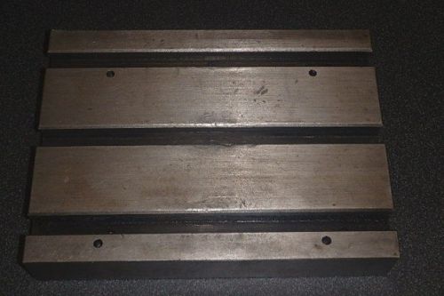 9&#034; x 6.75&#034; x 1.5&#034; Steel Welding T-Slotted Table 3 Slots