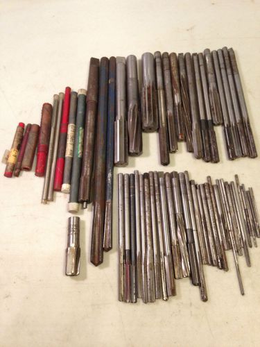 Mixed Lot Of Straight &amp; Sprial Flute Reamers HSS High Speed - BUTTERFIELD Others