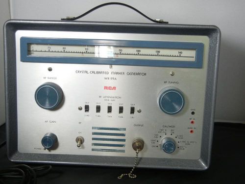 RCA WR-99A CRYSTAL CALIBRATED MARKER GENERATOR ***NO RESERVE***