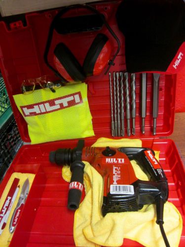 HILTI TE 6-C HAMMER DRILL, COMPLETE, FREE BITS &amp; EXTRAS, DURABLE, FAST SHIPPING