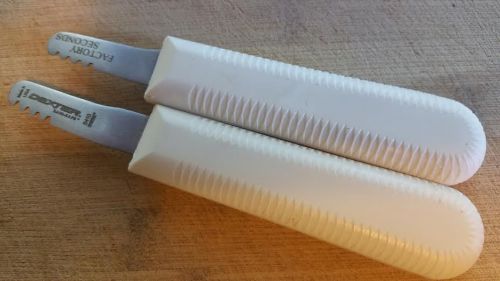 (2) each dexter russell s410 sani-safe 1-3/4&#034; frankfurt skinner knife for sale