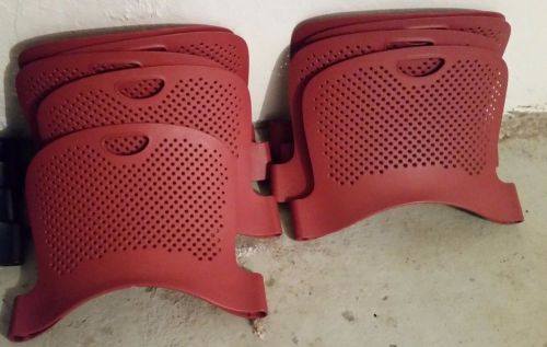 HERMAN MILLER &#034;CAPER&#034; MOLDED BACK REST SEAT BACK - RED