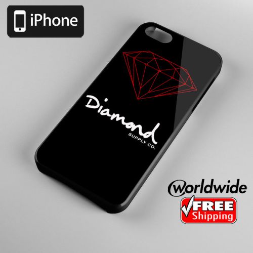 Diamond Supply Co. Red LogoFor Aple Iphone Samsung Galaxy Cover Case