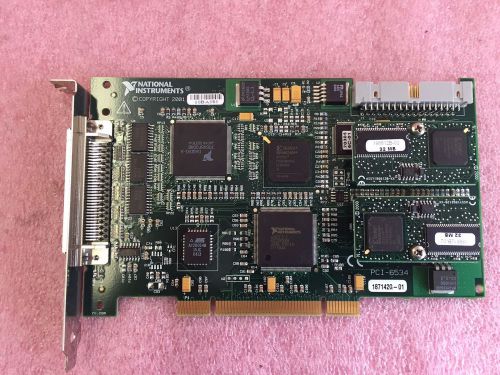 National Instruments NI 187142G 01 PCI 6534 High Speed Pattern I/O Card
