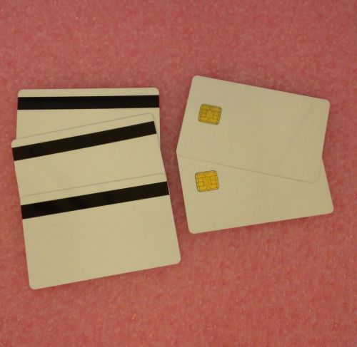 J2A040 Chip JAVA Smart Card w/ HiCo 2 Track Mag Stripe JCOP21 36K 5 PCS/LOT