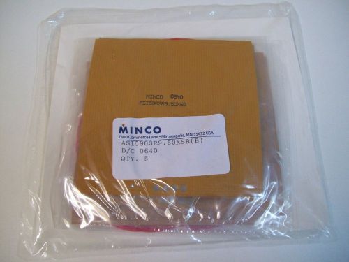MINCO ASI5903R9.50SB FLEXIBLE THERMAL HEATER - 5PC - NEW - FREE SHIPPING!!
