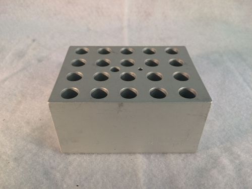 Thermolyne 20-Well 10mm Block for Dry Block Heater/Incubator (3&#034;x4&#034;) BK165X17A