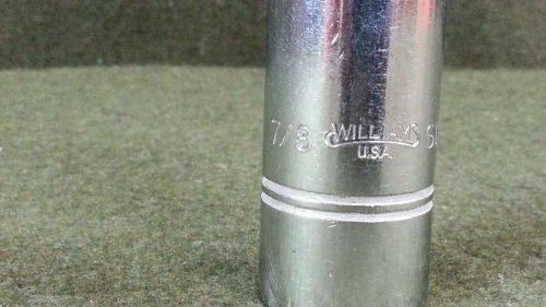 Williams 1/2&#034; drive 7/8&#034; deep well socket sd-1228 for sale