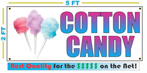 COTTON CANDY Banner Sign 4 Machine Carnival Fair Circus Festival Park