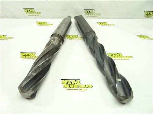 PAIR OF HSS HEAVY DUTY 5MT CORE DRILLS 1-9/16&#034; COGSDILL CLEVELAND