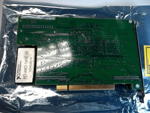 National Instruments PCI-MIO-16XE-50 6011E NI DAQ Card Analog Input 16 bit