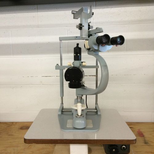 Carl Zeiss 100/16 Slit Lamp with 870 Tonometer