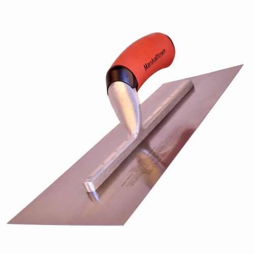 Marshalltown mxs13d 12135 13 x 5&#034; finishing trowel w/ curved durasoft handle new for sale